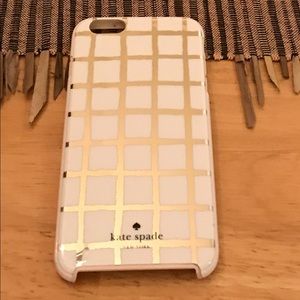 Gently used Kate Spade ♠️ Apple 6 Plus phone case
